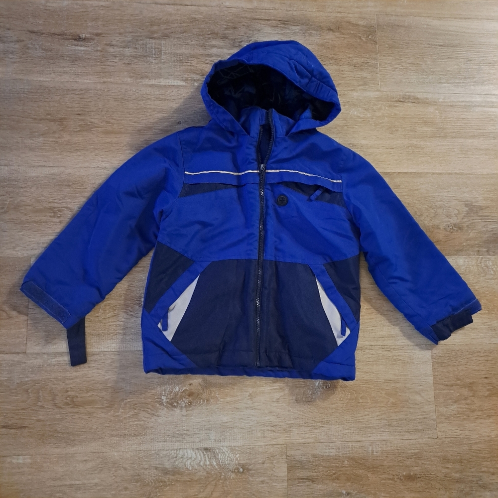 Athletech Blue Hooded Jacket Boy's Size X-Small (4/5)